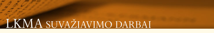 LKMA Suvažiavimo darbai